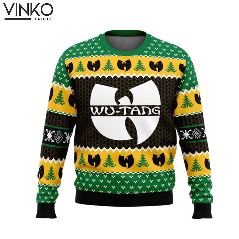 Yah It's Christmas Time Yo Wu Tang Clan Ugly Christmas Sweater