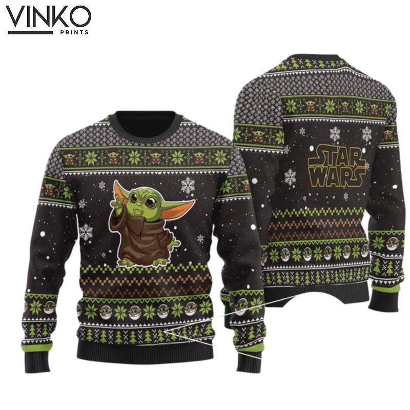 Yoda Amazing Gift Idea Thanksgiving Gift Ugly Christmas Sweater