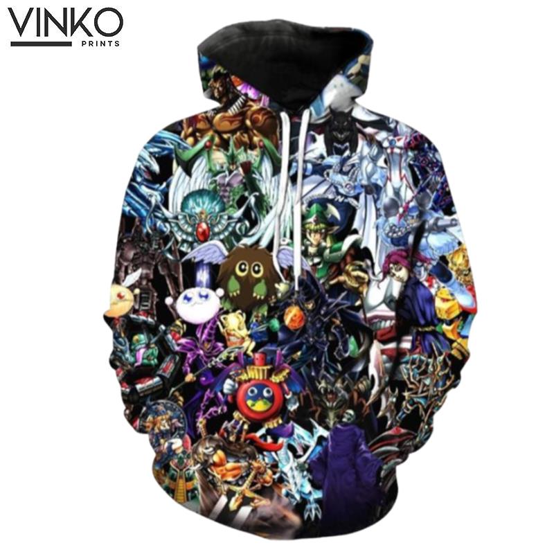 Yu Gi Oh! Collage Hoodie