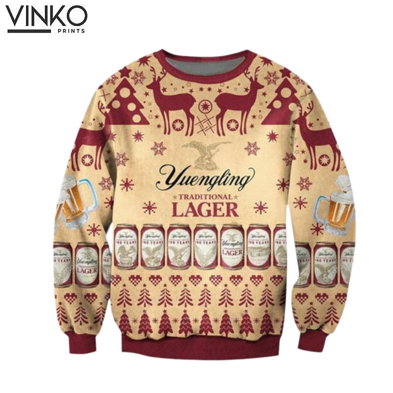 Yuengling Beer Ugly Christmas Sweater