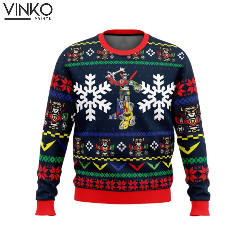 Yuletron Voltron Ugly Christmas Sweater