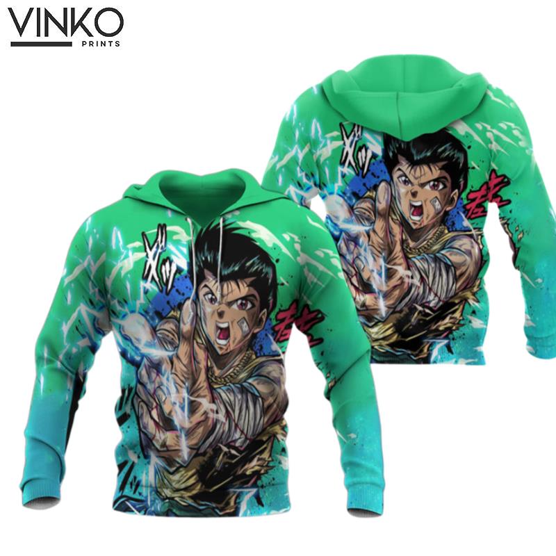 Yusuke Urameshi Hidden Power Hoodie