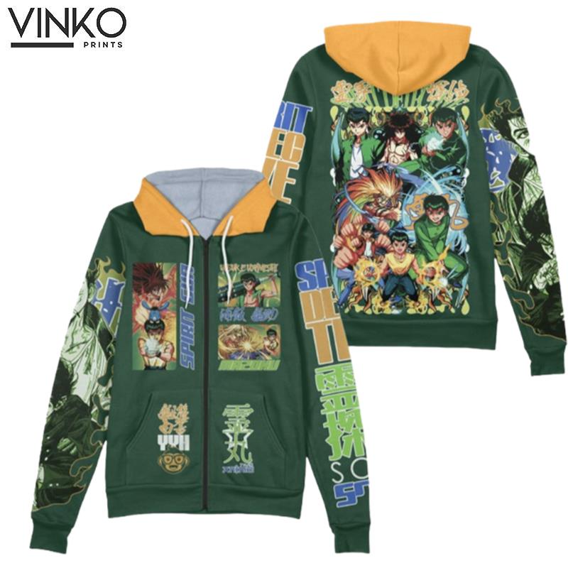 Yusuke Urameshi V4 Yuyu Hakusho Hoodie