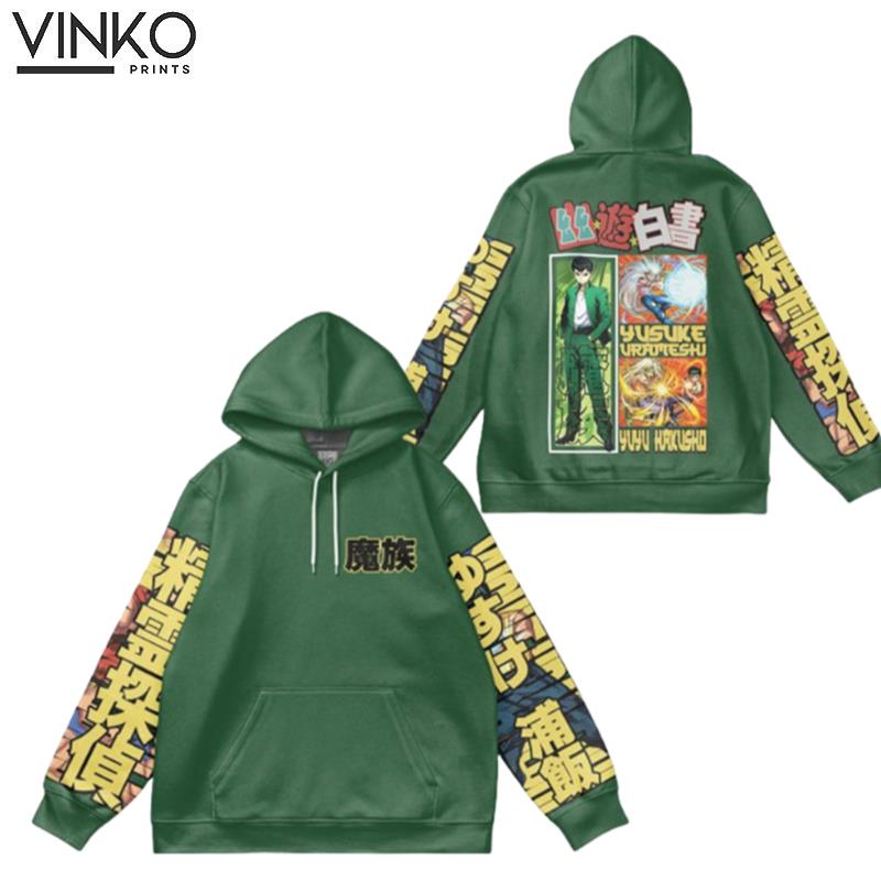 Yusuke Urameshi Yuyu Hakusho Hoodie