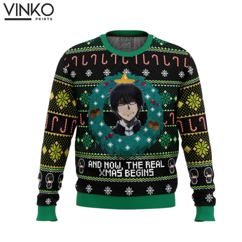 Yuuichi Katagiri Tomodachi Game Ugly Christmas Sweater