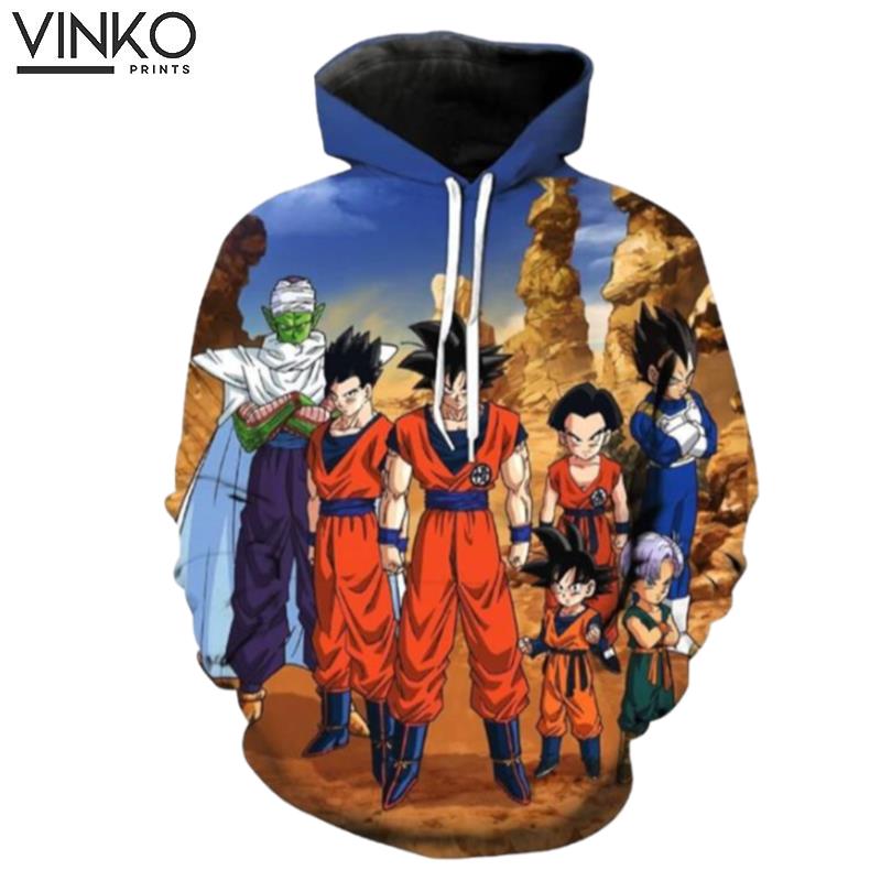 Z Fighters Dragon Ball Z Hoodie