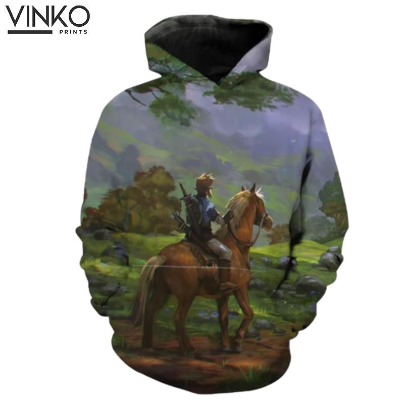 Zelda Horse Zelda Gaming Hoodie