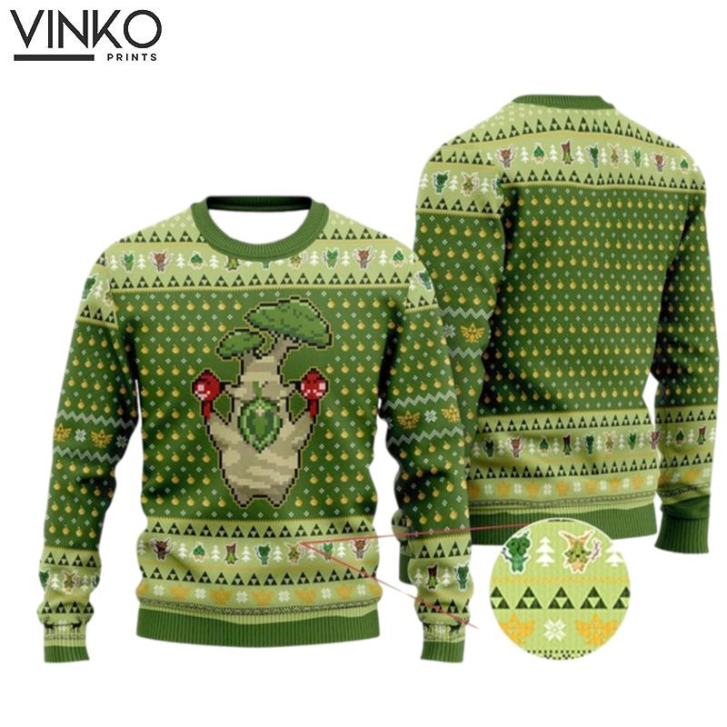 Zelda Shalaka lala Zelda Hestu Korok Ugly Christmas Sweater