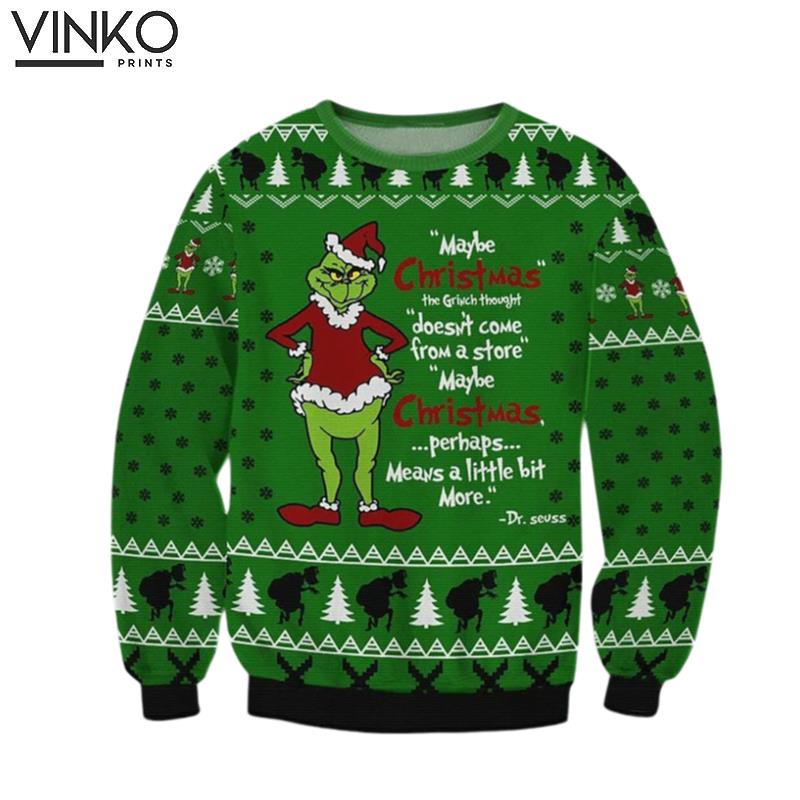 funny character Quotes Ugly Christmas Sweater