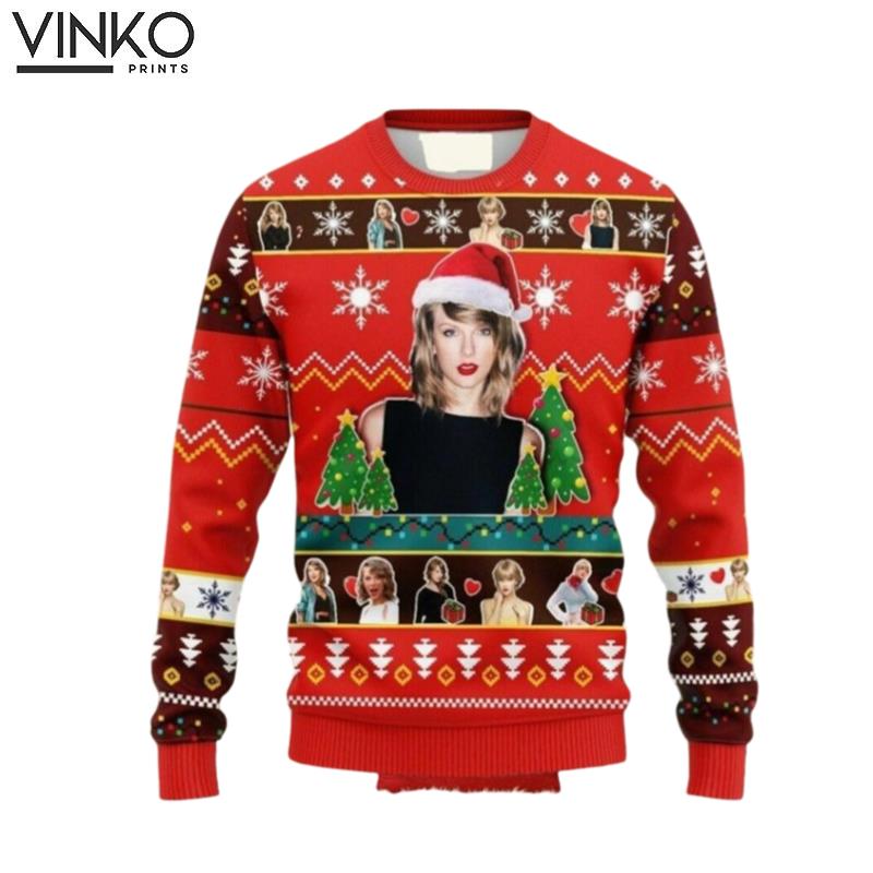 swiftiee Taylor Music Ugly Christmas Sweater